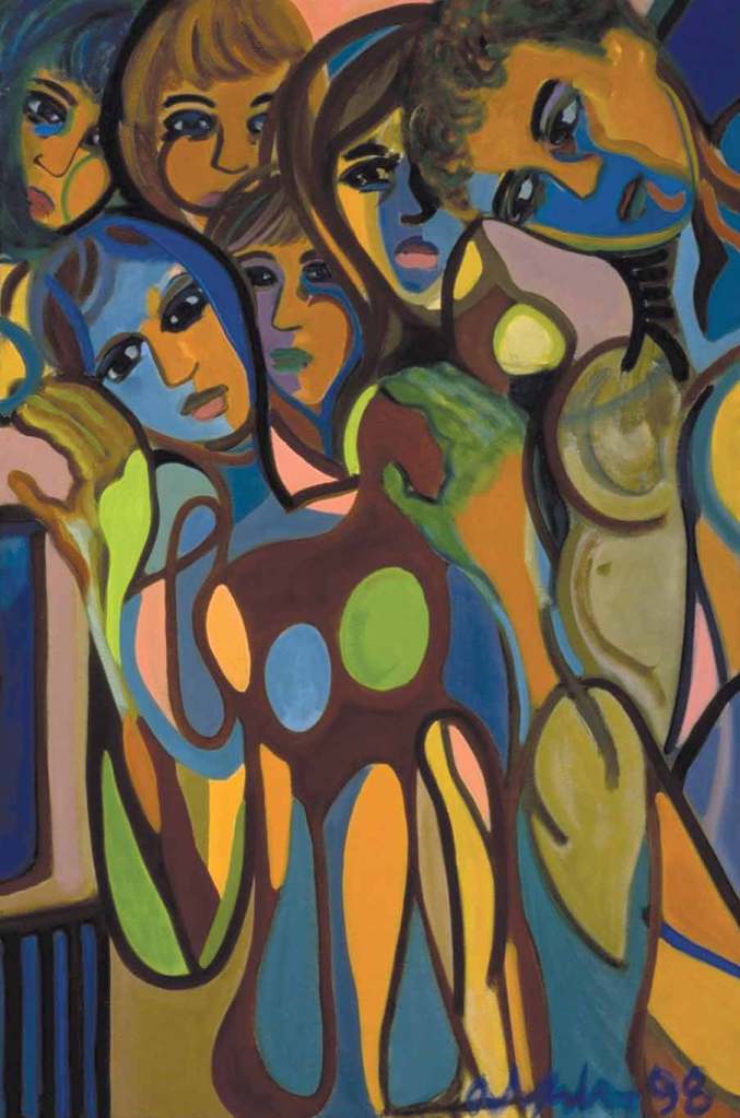 Blue Light, 1998, oil on canvas