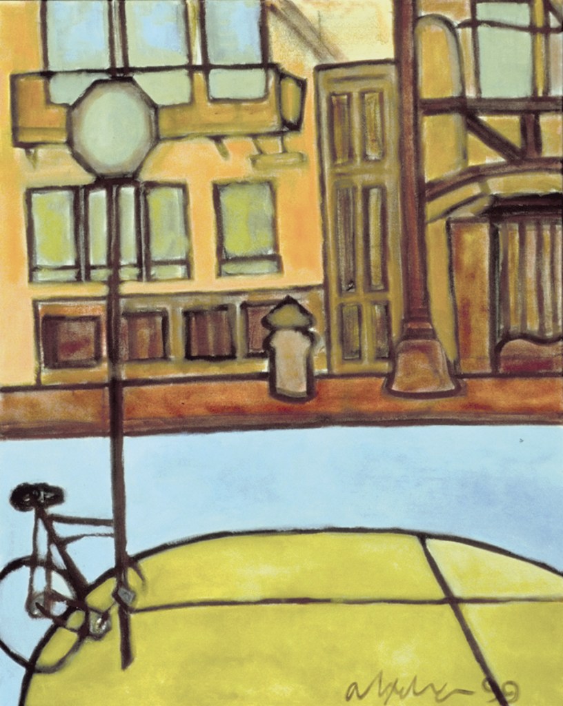 Sunlight and Order, 1999, oil on canvas, 24" x 30"