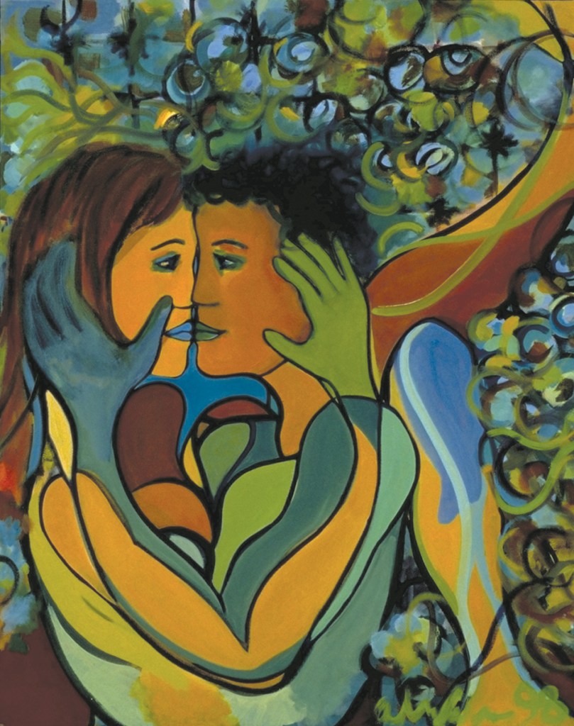 Water, 1999, oil on canvas, 24" x 30"