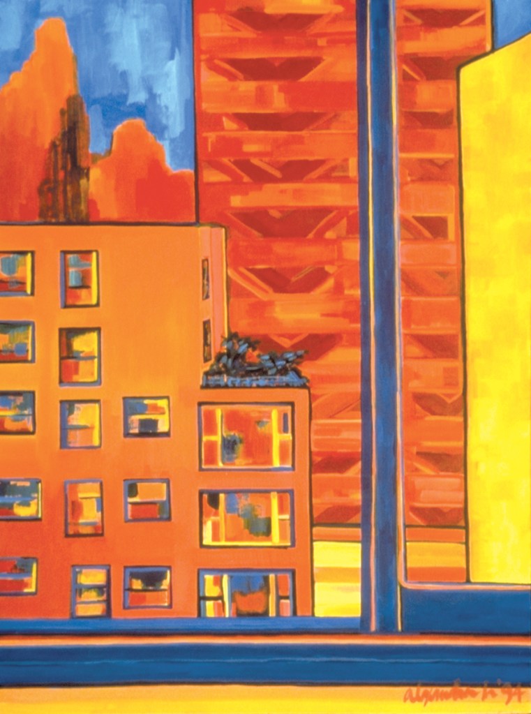 Window, 1994, oil on canvas, 18" x 24"